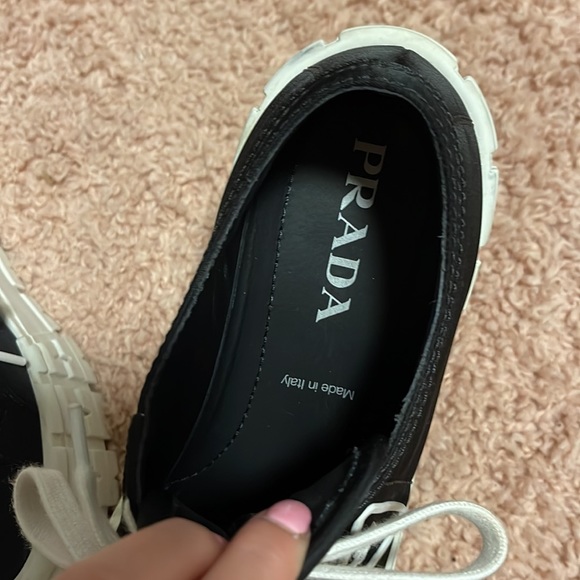 Prada Flatform Sneakers Size 40